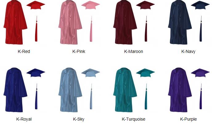 High School Student Caps & Gowns by University Cap & Gown